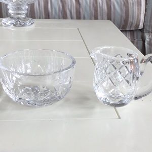 Waterford crystal Sugar creamer set